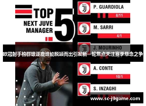 欧冠射手榜群雄逐鹿谁能脱颖而出引发新一轮焦点关注赛季悬念之争